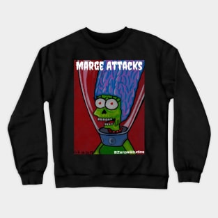 Mars (Marge) Attacks Crewneck Sweatshirt